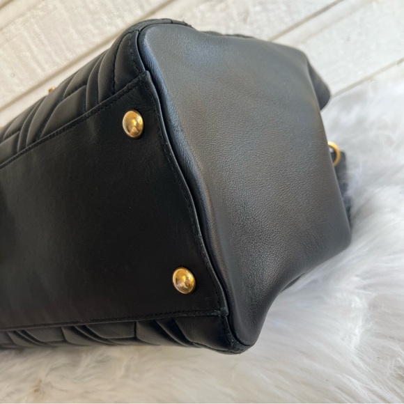 GUCCI Marmont Studded Dollar Disco Quilted Matelasse Handbag Jackie Ophidia - Picture 10 of 17